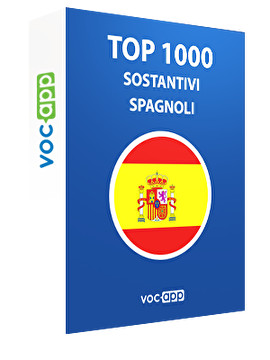 Top 1000 sostantivi spagnoli