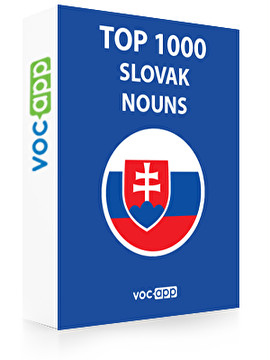 Slovak Words: Top 1000 Nouns
