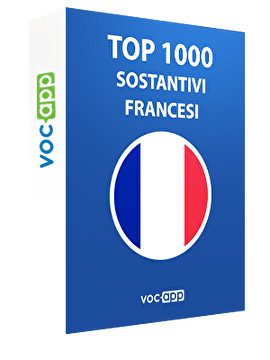 Top 1000 sostantivi francesi