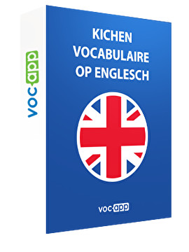 Kichen Vocabulaire op Englesch