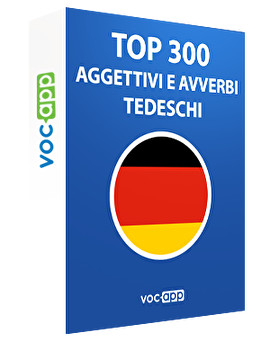 Top 300 aggettivi e avverbi tedeschi