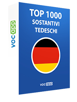 Top 1000 sostantivi tedeschi