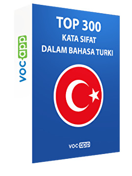 Top 300 kata sifat dalam bahasa Turki