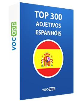 Top 300 adjetivos espanhóis