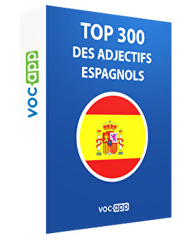 Top 300 des adjectifs espagnols