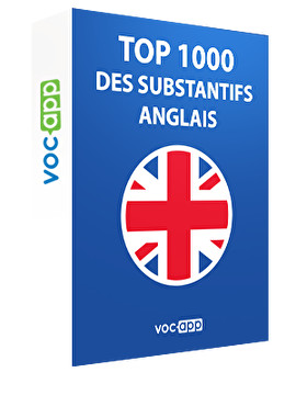 Top 1000 de substantifs anglais