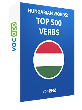 Hungarian words: Top 500 verbs