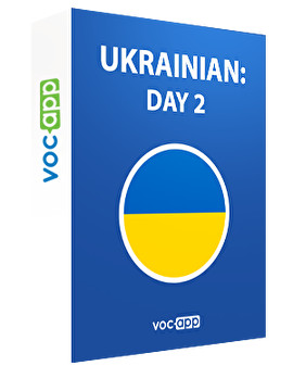 Ukrainian: day 2