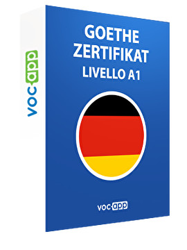 Goethe Zertifikat - Livello A1