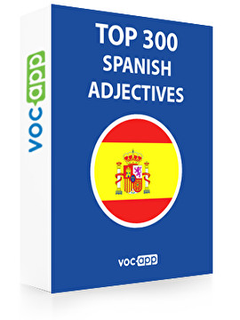 Spanish Words: Top 300 Adjectives