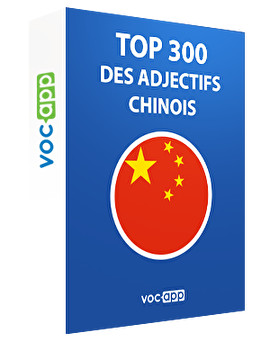 Top 300 des adjectifs chinois 