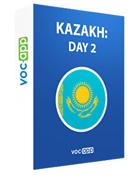 Kazakh: day 2