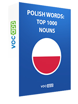 Polish Words: Top 1000 Nouns