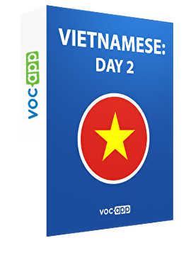 Vietnamese: day 2
