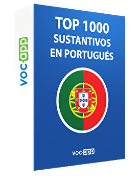 Top 1000 sustantivos en portugués