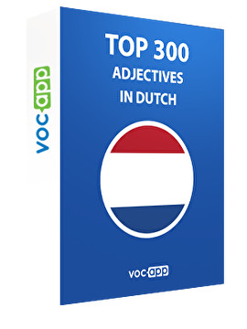 Top 300 adjectives in Dutch
