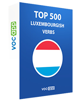 Top 500 Luxembourgish verbs