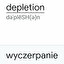 czcionka po angielsku