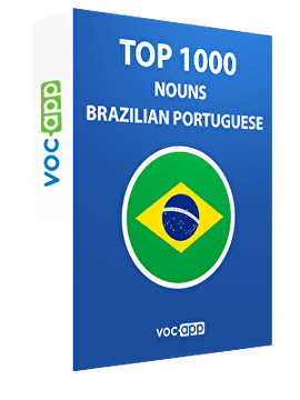 Brazilian Portuguese Words: Top 1000 Nouns