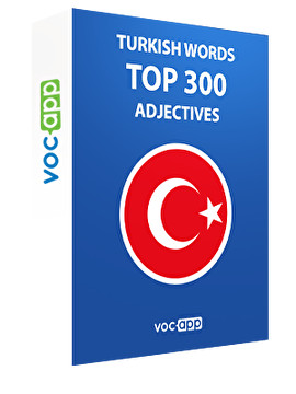 Turkish Words: Top 300 Adjectives