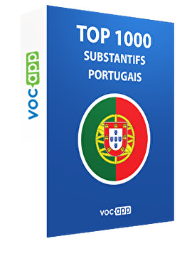 Top 1000 substantifs portugais