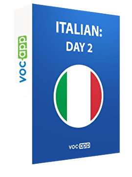 Italian: day 2
