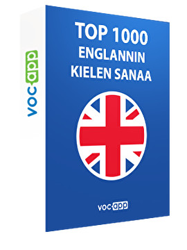 Top 1000 englannin kielen sanaa
