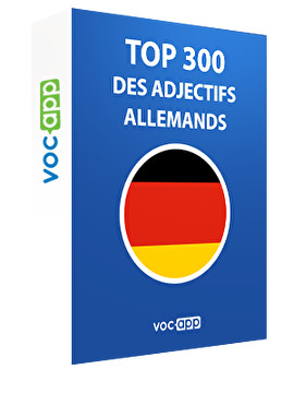 Top 300 des adjectifs allemands